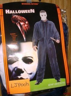 DELUXE MICHAEL MYERS HALLOWEEN COSTUME COMPLETE Large