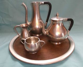 Royal Holland Pewter Tea and Coffee Set