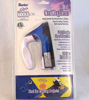 IRON portable crafting/quilt ing DARICE heat patch electric travel