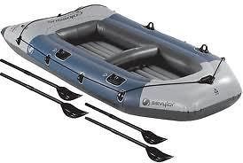 NEW COLEMAN BOAT INFLAT 4P COLOSUS W/OARS 2000003391