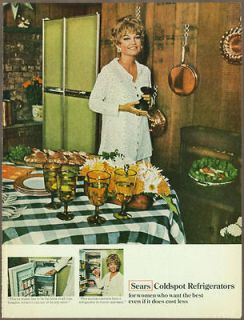  Coldspot Refrigerators 1968 print ad / magazine advertisement