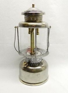 circa 1921 22 COLEMAN LQ327 QUICK LITE LANTERN LAMP w #330 Globe & R55