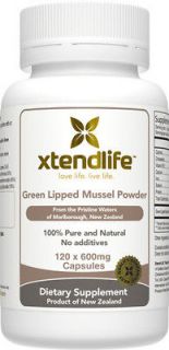 Xtendlife Green Lipped Mussel Powder   Joint Support