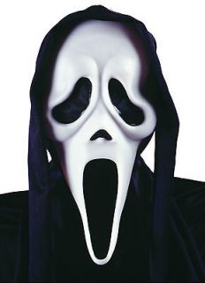 Ghost Face Mask with Shroud Scream Adult Mens Halloween Costume