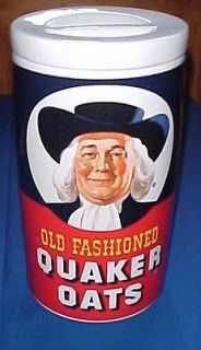 Old Fashioned Quaker Oats Ceramic Cookie Jar with Lid Regal China