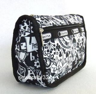 NEW LeSportsac Travel Cosmetic Pouch 7315 Love Letter LTD Edition