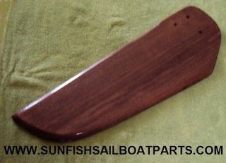 sunfish rudder TILLER new model sailboat used very good condition