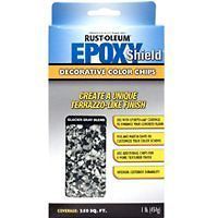Rust Oleum 238471 Epoxy Shield Decorative Color Chips, Glacier Gray