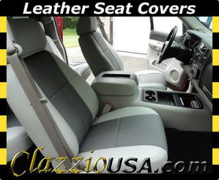 Sierra Crew Extend 2007+  Clazzio Leather Seat Covers  $275 One Row