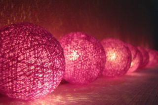 20 Cotton Ball Fairy String Lights 3M Party/Decorati on