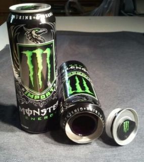 Import Monster 18.6 oz Fake Stash Can Safe Not soda pop