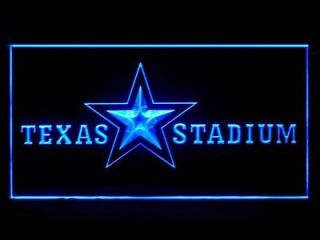 Dallas Cowboys Texas Stadium Bar Display Led Light Sign B