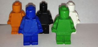 25 Lego Minifigure Crayons Ninjago Party Favors Birthday Supply