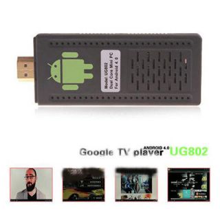Mini PC Android 4.1 TV Box 1.2GHz Dual Core Cortex A9 RK3066 HDMI USB