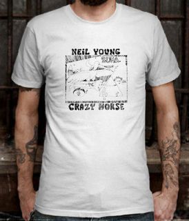 Rare New Neil Young Crazy Horse Zuma T shirt Size L (S to 3XL av)