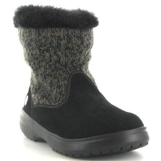 Crocs Genuine Cozycrocs Bootie Womens Boot Charcoal Black Sizes UK 4