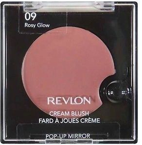 Revlon Cream Blush with Pop up Mirror # 09 Rosy Glow HTF New Sealed