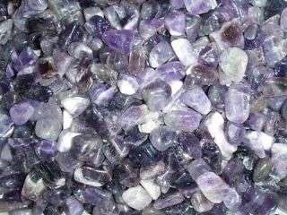 Tumbled Stone   Amethyst Crystal (50 gram Lot)