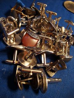 ESTATE BEAUTIFUL VINTAGE HUGE LOT OF MIS MATCHED CUFFLINKS LOT 1