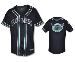 Guinness Baseball Jersey  NWT  Officially Licensed   Great for all