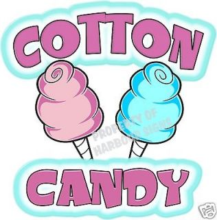 Cotton Candy Decal 20 Concession Food Truck Trailer Van Vinyl
