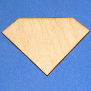DIAMOND SHAPES Unfinished Wood Shapes Cut Outs DS375