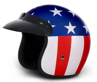 Dayona D.O.T. Captain America 3/4 Helmet