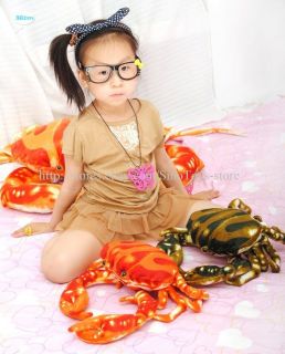 38cm Cute Sea Crab Shaped Stuffed & Plush Animal Doll Toy Pillow