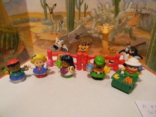 Fisher Price Little People Petting Zoo animals and accessories