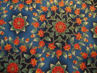Culture Clubs Passage to India Suzani Jewel by the 1/2 yard