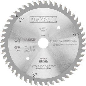 DEWALT DW5258 6 1/2 48T Ultra Fine Finishing TrackSaw Blade For
