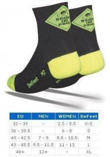 Defeet Aireator Share the Road Unisex Cycling Socks
