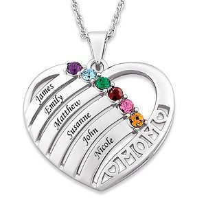 personalized mother pendant