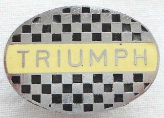 Great Britain UK advertising pin Triumph Motor Car bicycle motorcycle