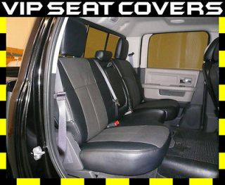 Dodge Ram 1500 Quad Cab Custom Clazzio Leather Seat Covers (2003 2008)