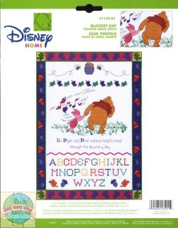 Cross Stitch Kit Disney Winnie the Pooh Alphabet Samplr