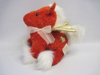 Red FAIRY PRINCESS HORSE PEGASUS DanDee Plush Stuffed