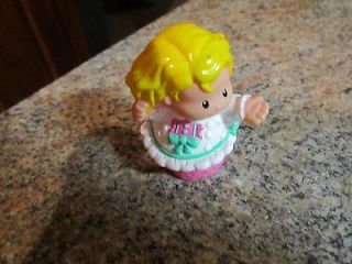 Fisher Price Little People Girl Christmas Surprise chimney village