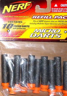 Nerf 10 Micro Suction Darts for Guns/Blasters  Maverick/Magst rike