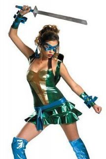Dlx Teenage Mutant Ninja Turtles Leonardo Costume Women 8 10