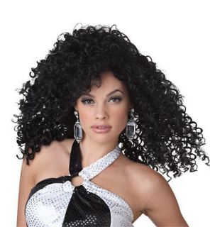 Black Dancing Queen Disco Afro Wig for Halloween Costume