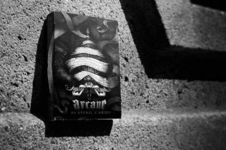 Black Arcane Playing Cards Deck by Ellusionist