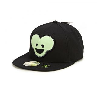 Deadmau5 Glow in the Dark Black Snapback Cap