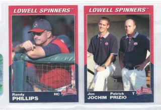 2004 Lowell Spinners Randy Phillips Taylors SC Card