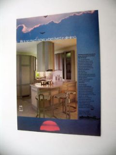 Studio Allmilmo 3D Design Kitchens 1985 print Ad