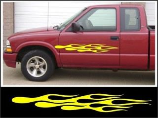 Decal kit LARGE FLAME FLAMES for hot rod classic muscle street race