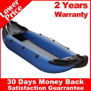 9mm PVC 13  Inflatable Boat Fishing Kayak With Air Deck Floor B