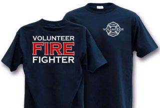 VOLUNTEER FIREFIGHTER SMALL T Shirt Fire Rescue Dept