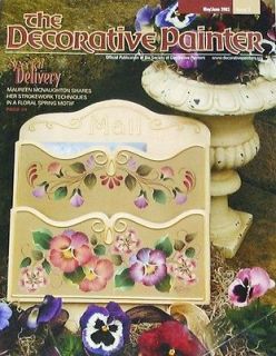 THE DECORATIVE PAINTER May/June 2003 Tole Painting Pattern Book