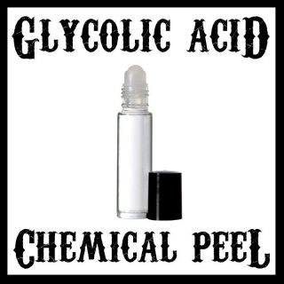 GLYCOLIC ACID 100% Pure Medical Grade Roll On Chemical Peel for Skin